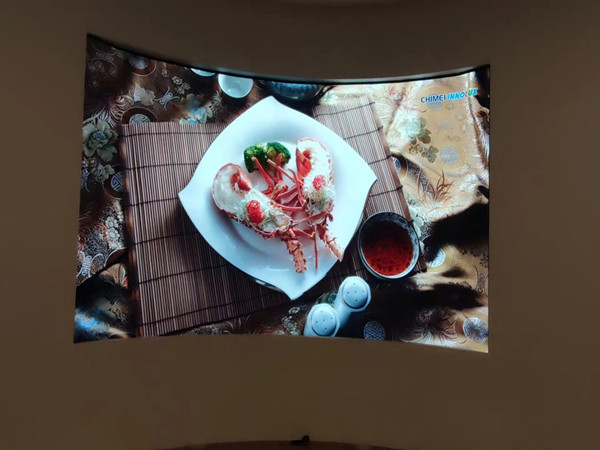 金川室内P2.5弧形LED屏